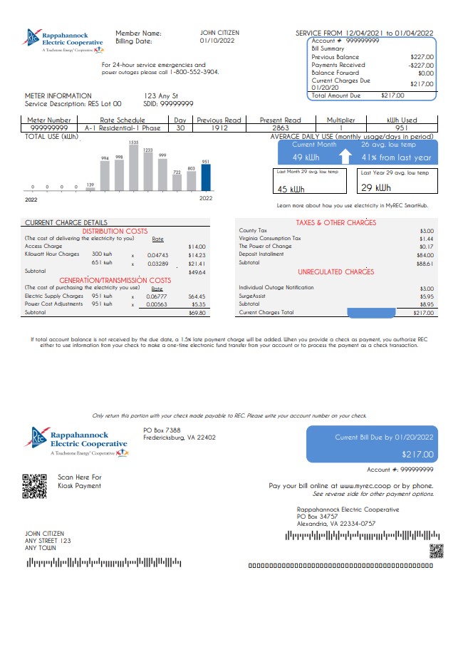  Minol USA business utility bill 